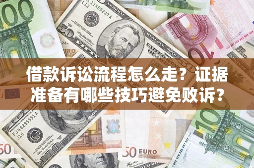 济南借款诉讼流程怎么走？证据准备有哪些技巧避免败诉？