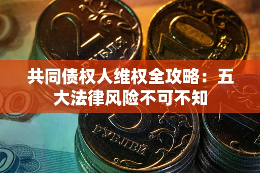 济南共同债权人维权全攻略：五大法律风险不可不知