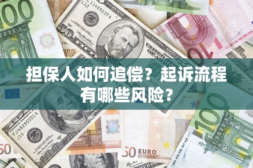 济南担保人如何追偿？起诉流程有哪些风险？