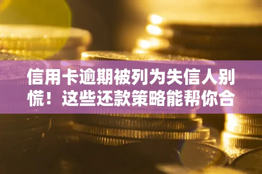 济南信用卡逾期被列为失信人别慌！这些还款策略能帮你合法止损