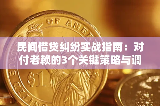 济南民间借贷纠纷实战指南：对付老赖的3个关键策略与调解盲区解析