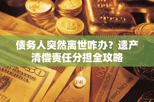 济南债务人突然离世咋办？遗产清偿责任分担全攻略