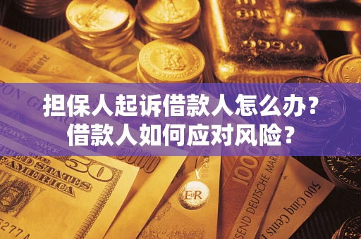 济南担保人起诉借款人怎么办？借款人如何应对风险？