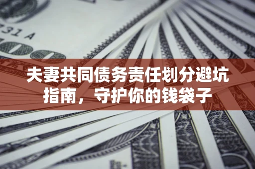 济南夫妻共同债务责任划分避坑指南，守护你的钱袋子