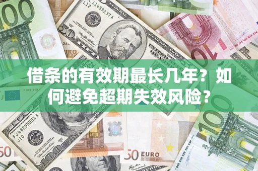 济南借条的有效期最长几年？如何避免超期失效风险？