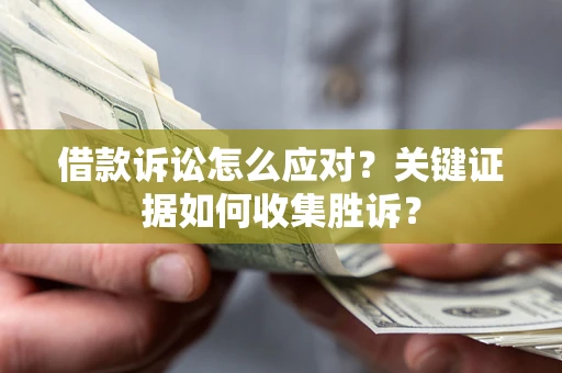 济南借款诉讼怎么应对？关键证据如何收集胜诉？